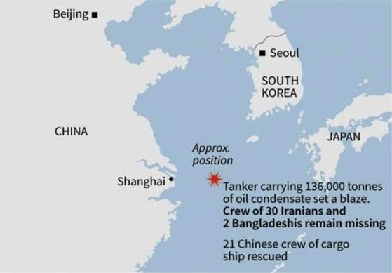 東海油輪事故后，要擔心的不是海鮮，而是它!